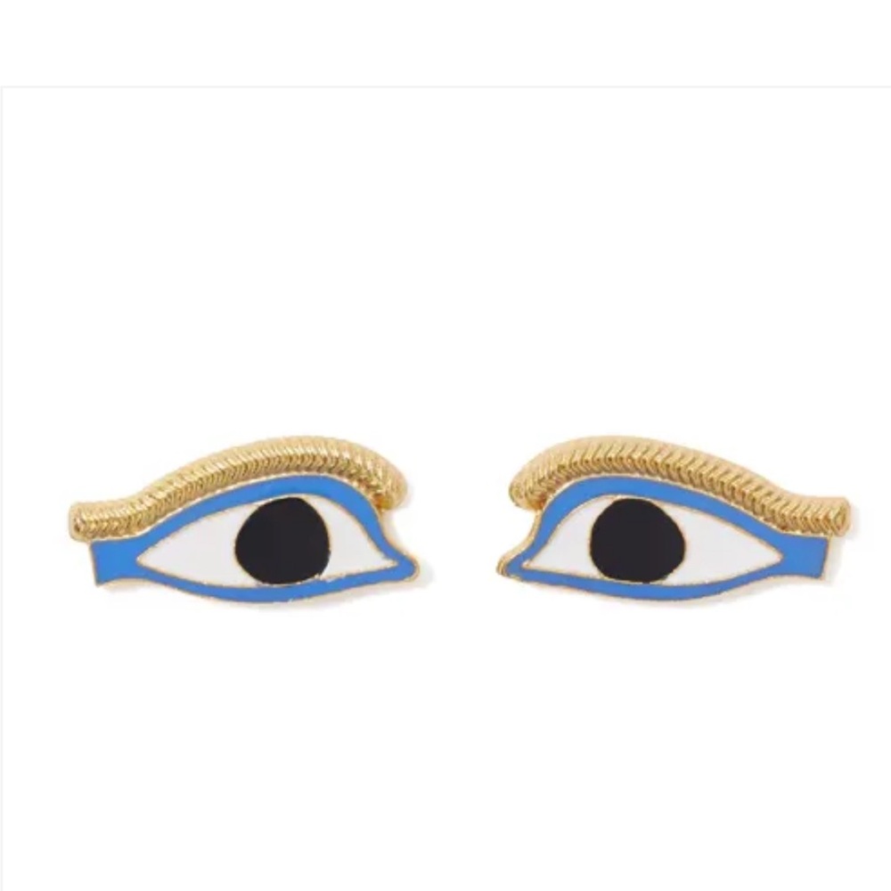 Egyptian Eye Stud Earrings